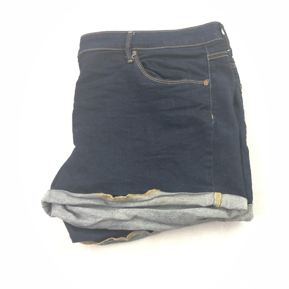 Ava & Viv Women’s Blue Jeans Shorts 24 - Picture 4 of 6